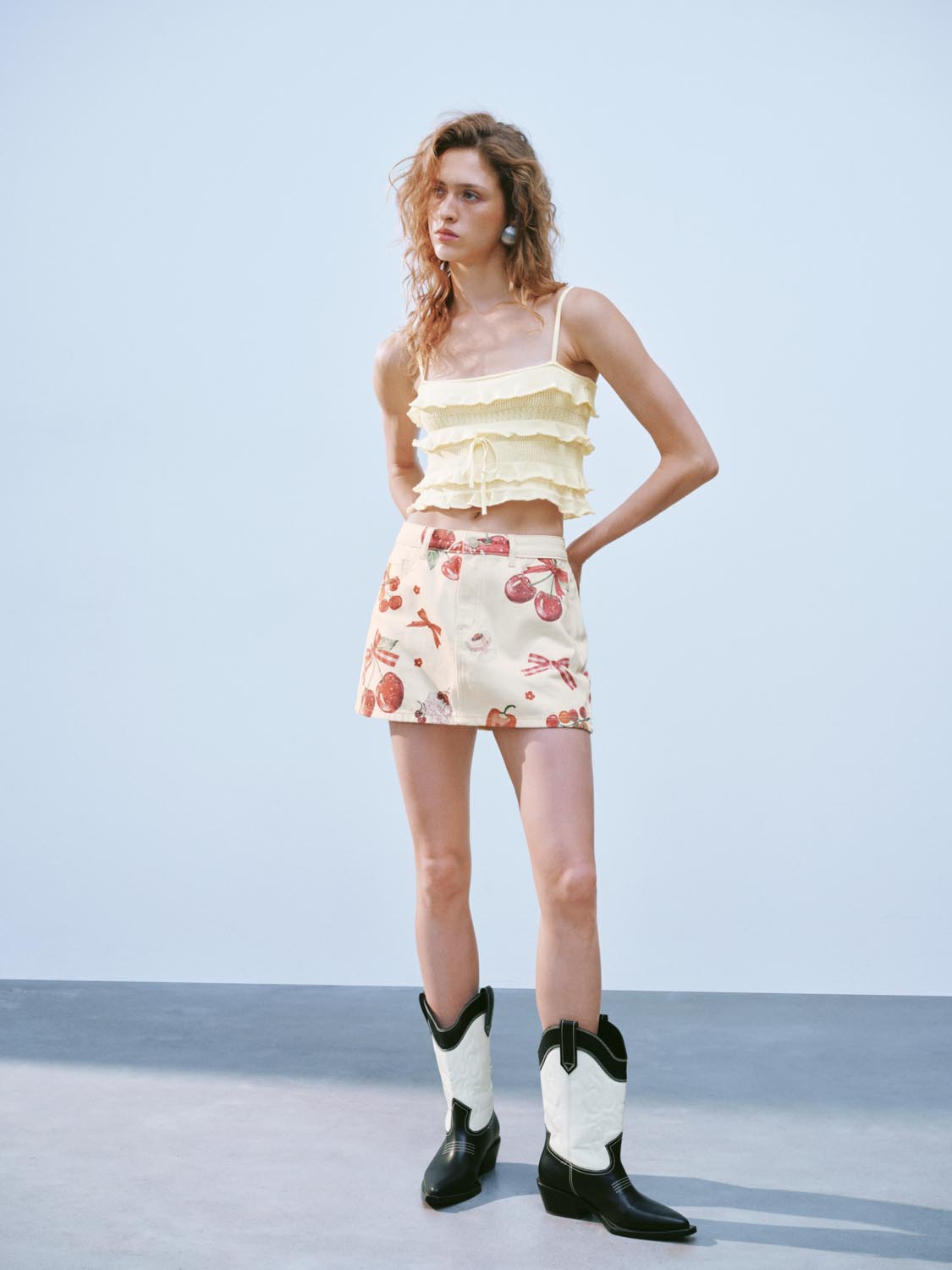 Mini Denim Skirts
