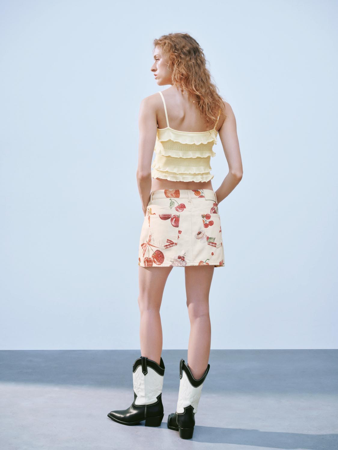 Mini Denim Skirts