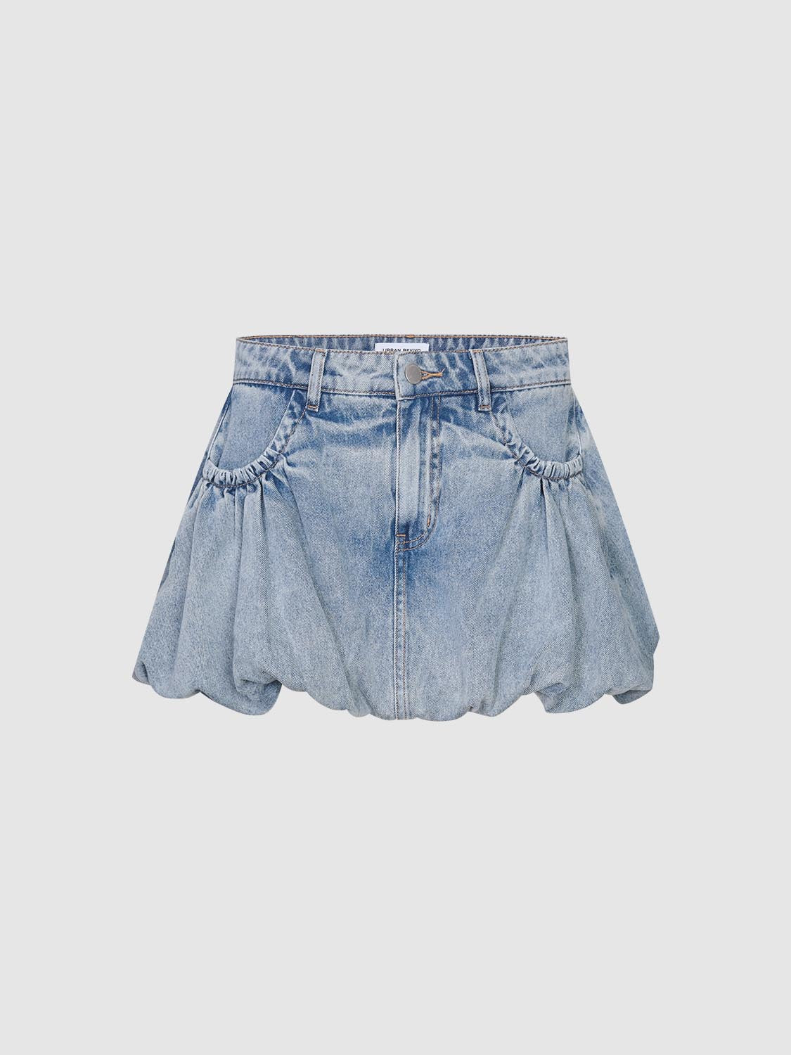 Denim Balloon Skirts