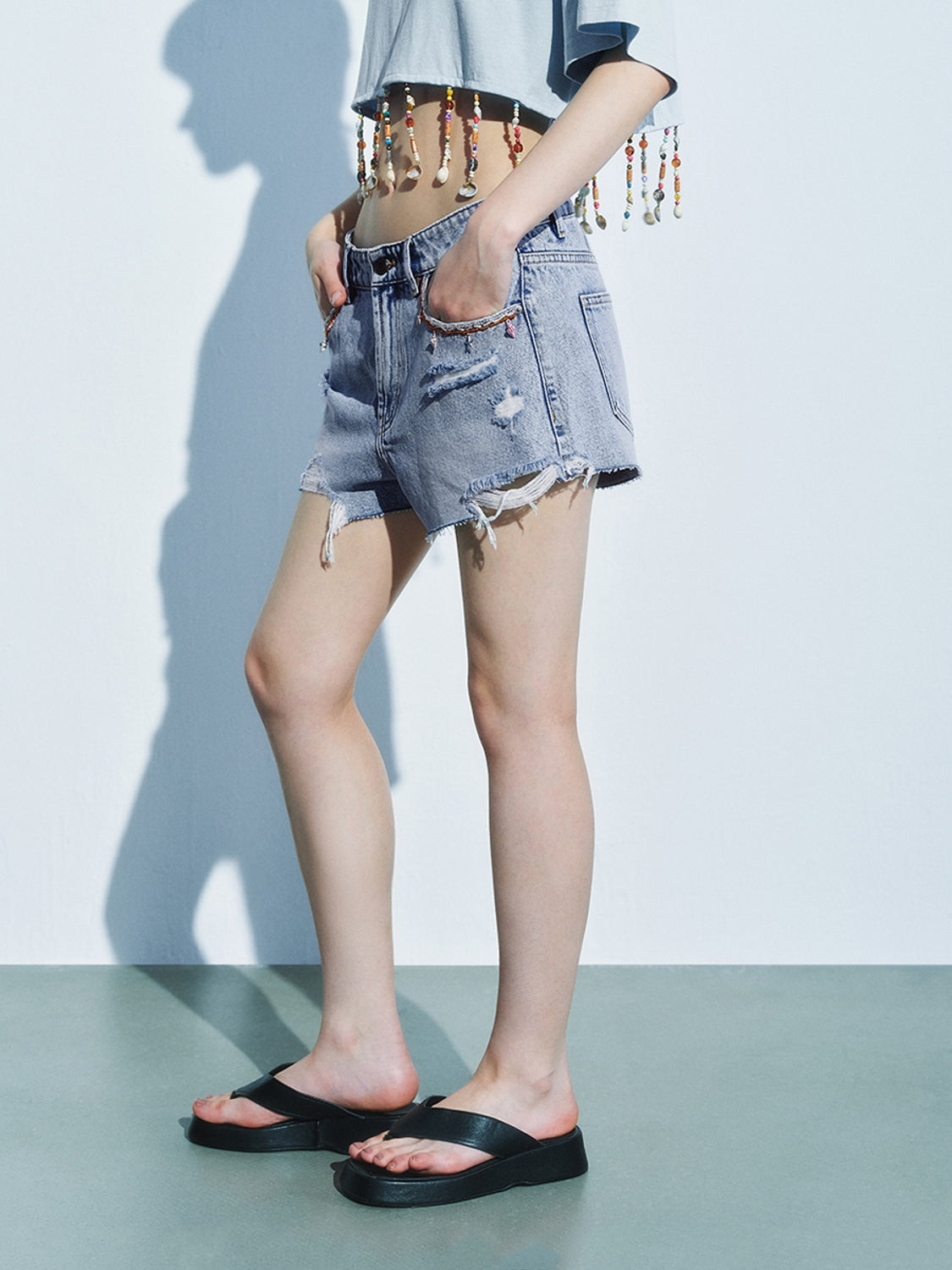 Leisure Denim Shorts