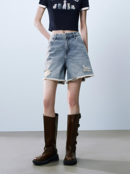 Leisure Denim Shorts