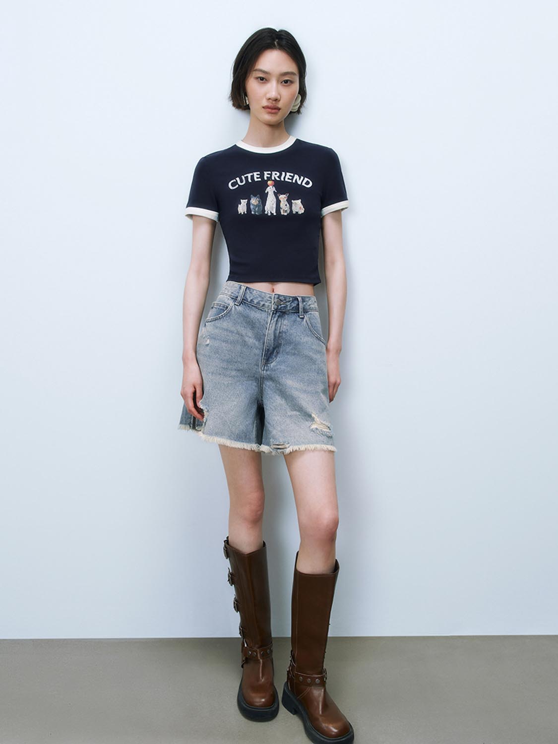 Leisure Denim Shorts