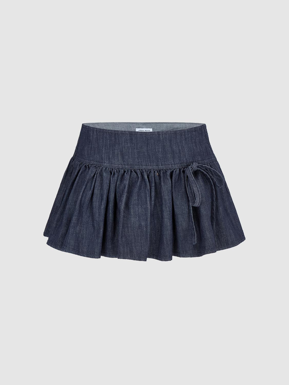 Denim Mini Skirts