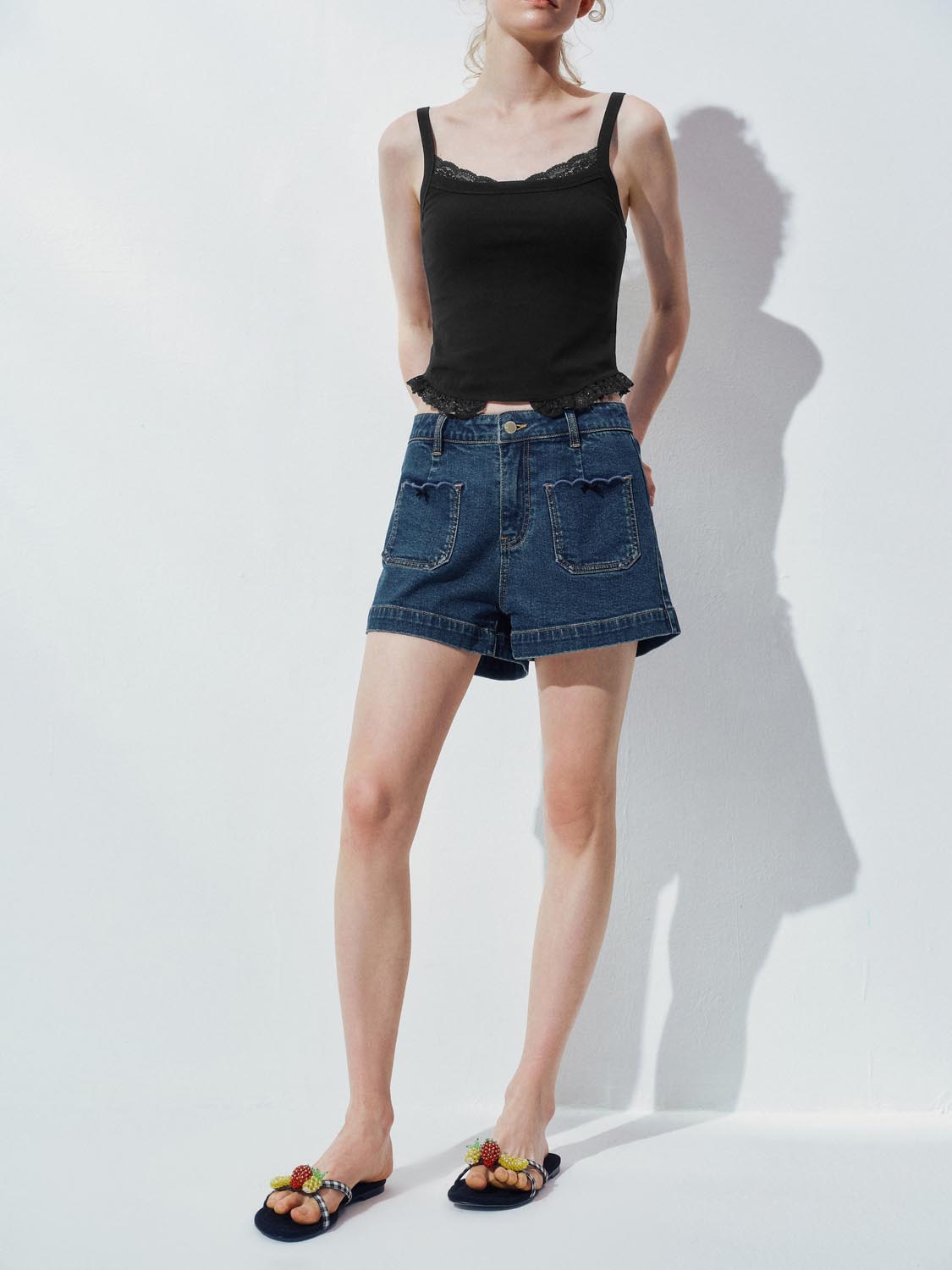 Leisure Denim Shorts