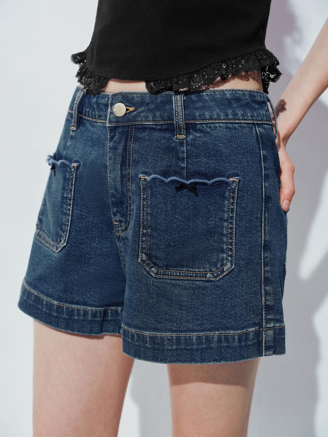 Leisure Denim Shorts