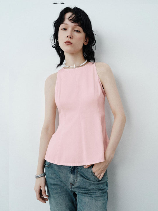 Sleeveless Denim Shirts