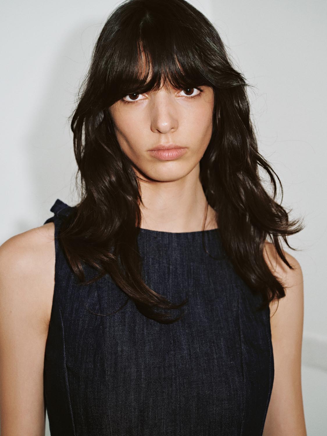 Denim Mini Dresses