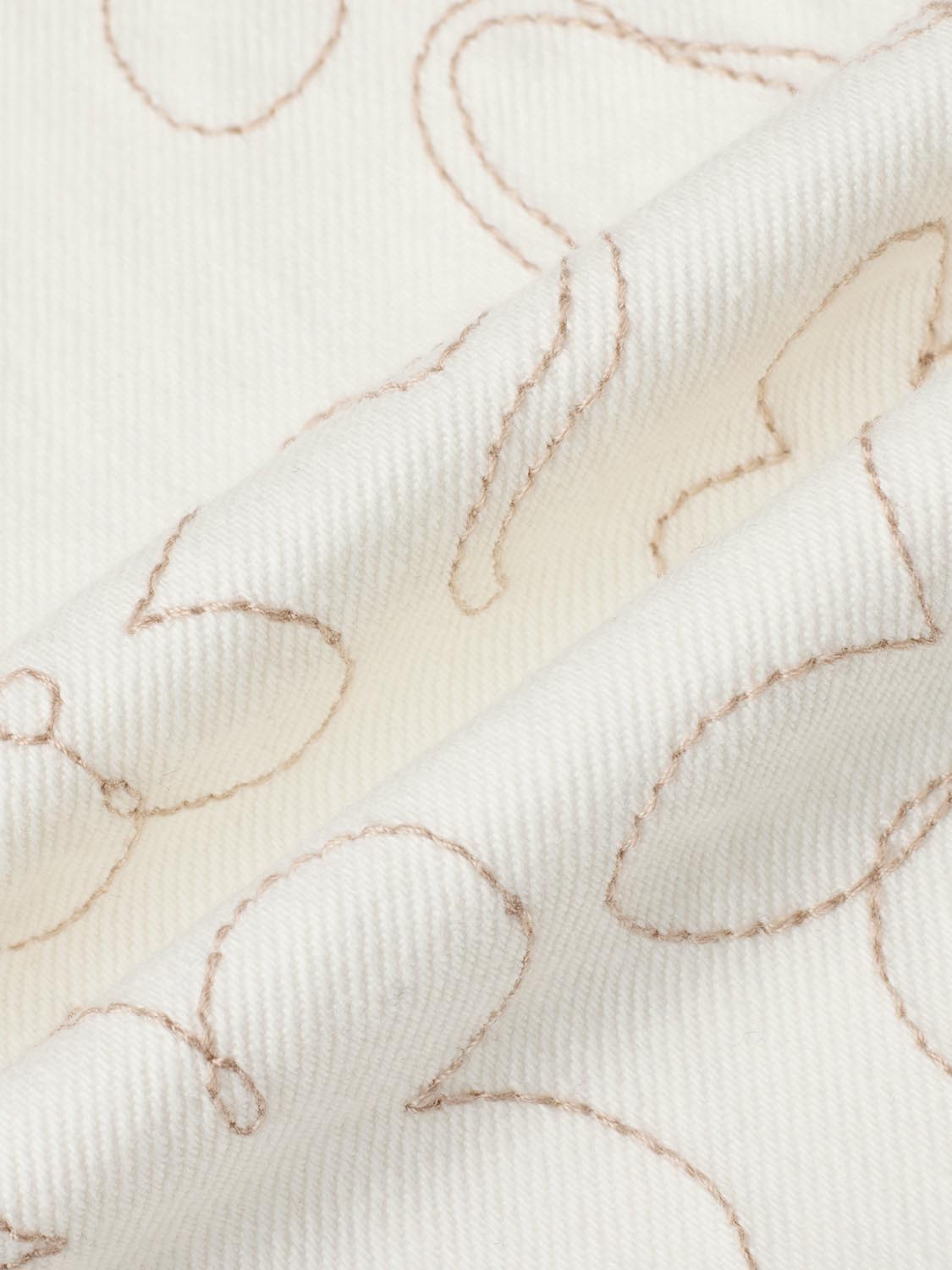 Pleated Denim Mini Skirts