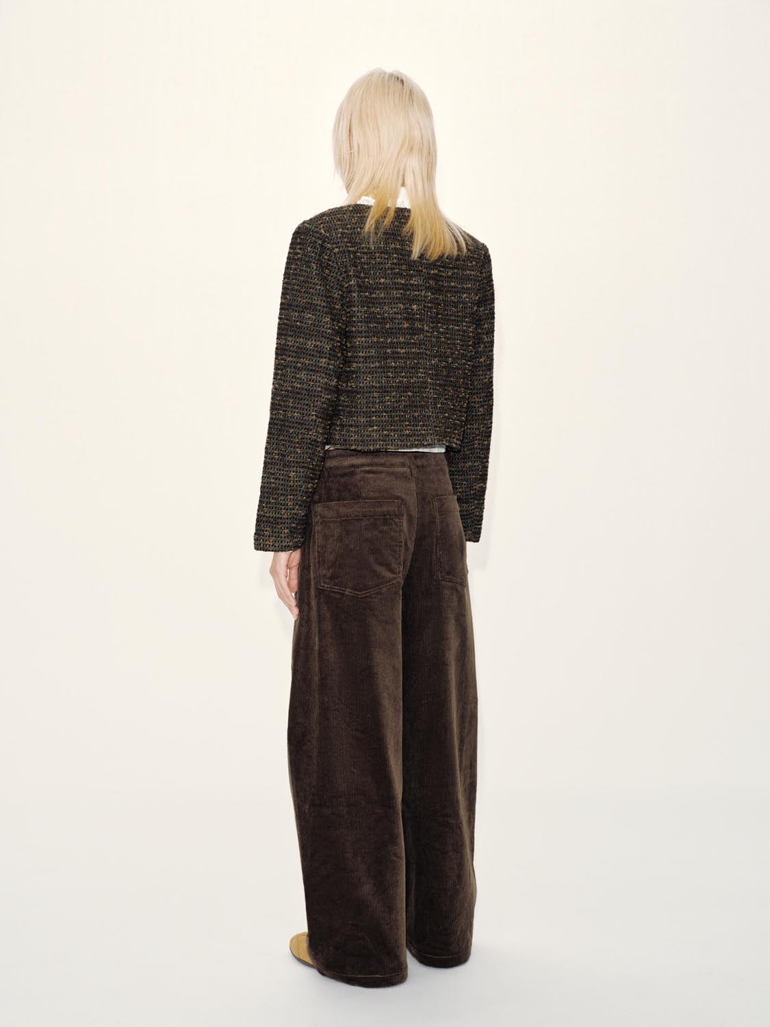 Ruffle Neck Denim Jackets