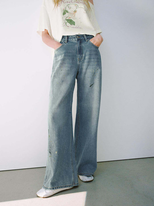 100% Cotton Medium Thickness Slight Stretch Jeans