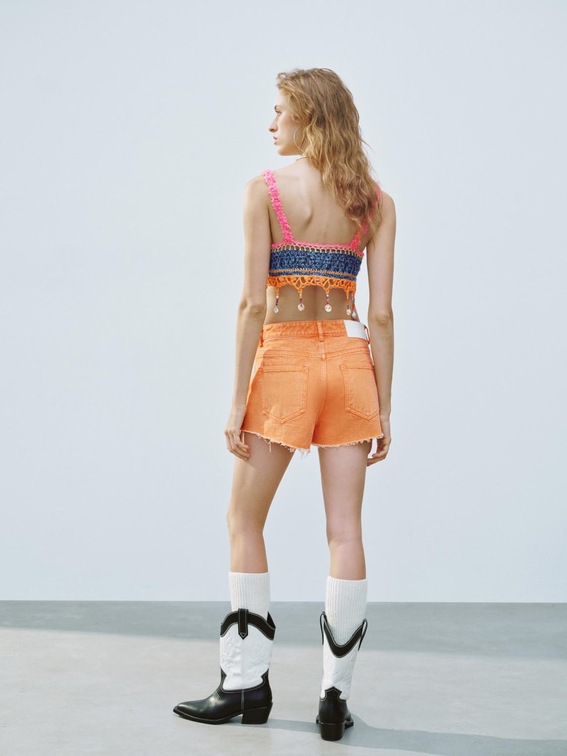 Knitted Cropped Tops