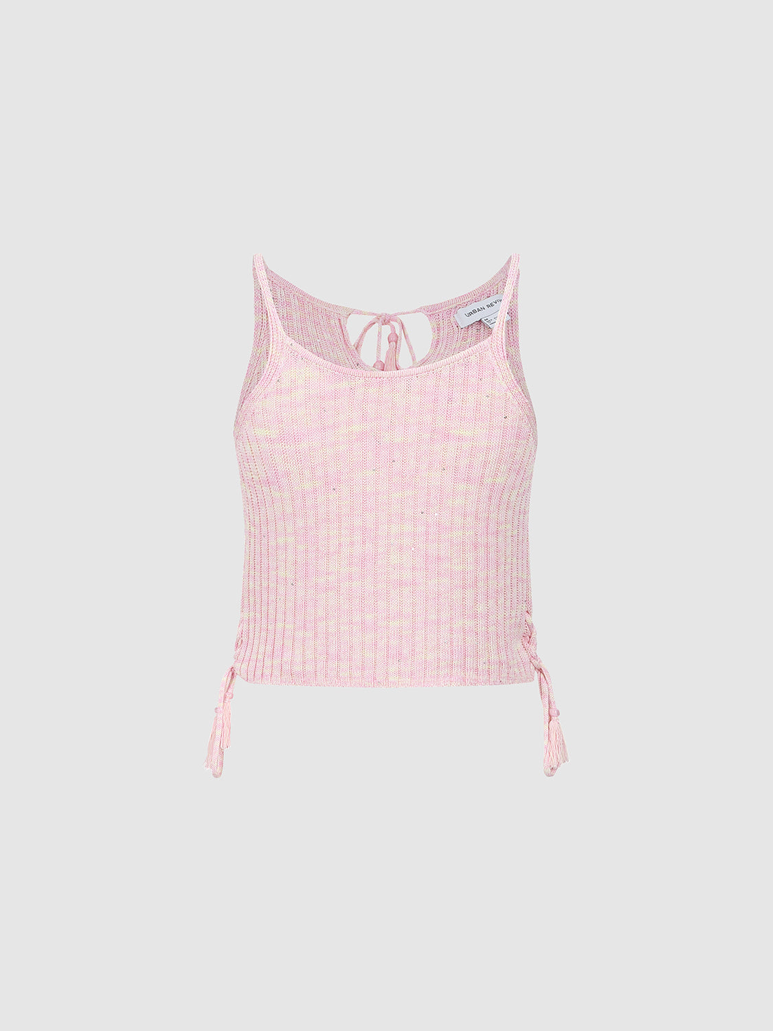 Rib Knitted Cami Tops