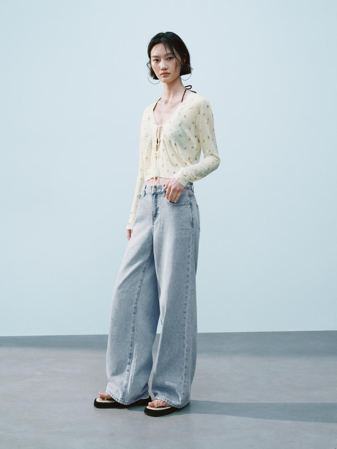 Floral Knitted Cardigans