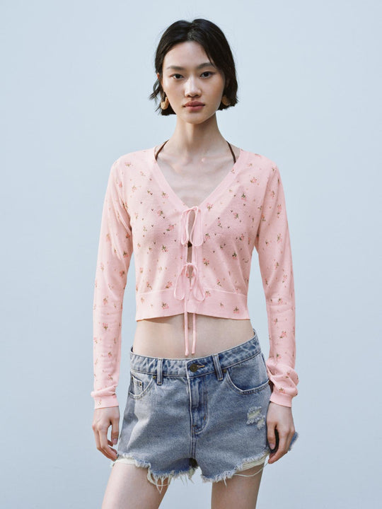 Floral Knitted Cardigans