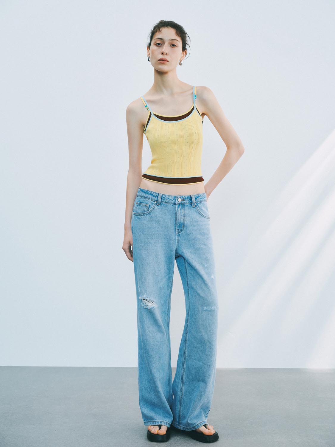Knitted Cami Tops