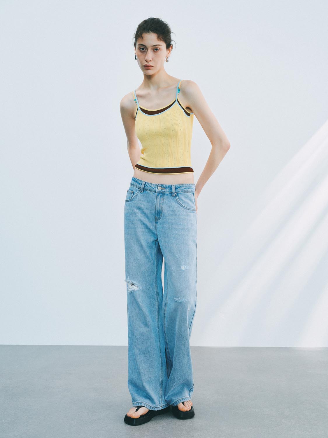Knitted Cami Tops