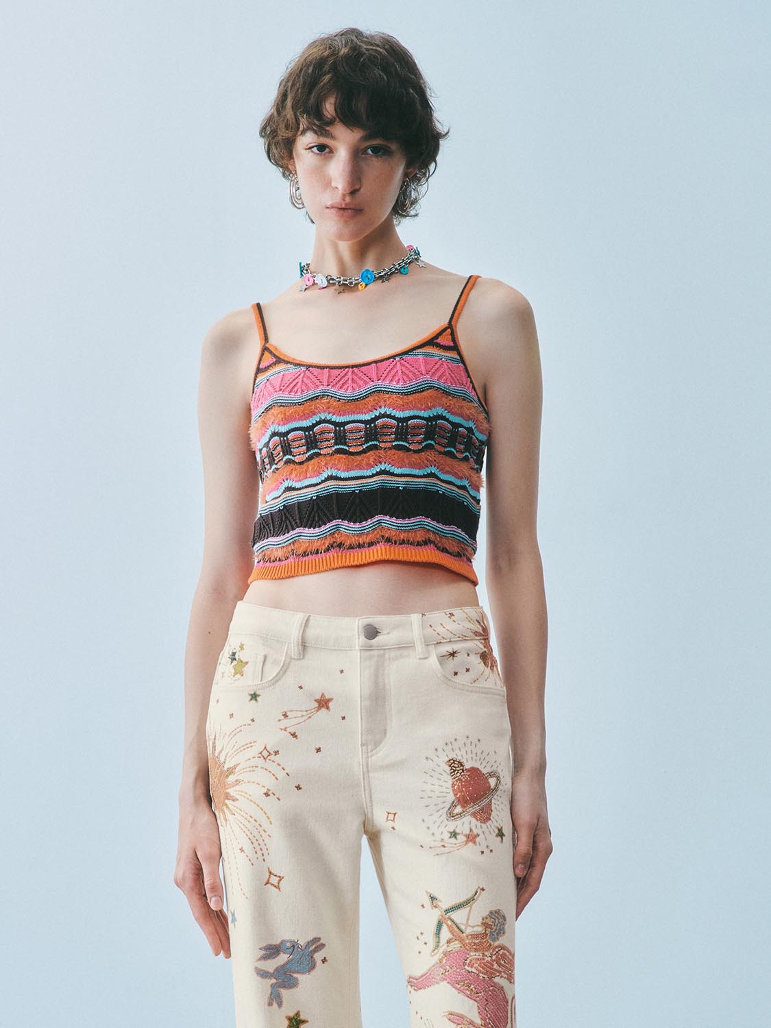 Knitted Cami Tops