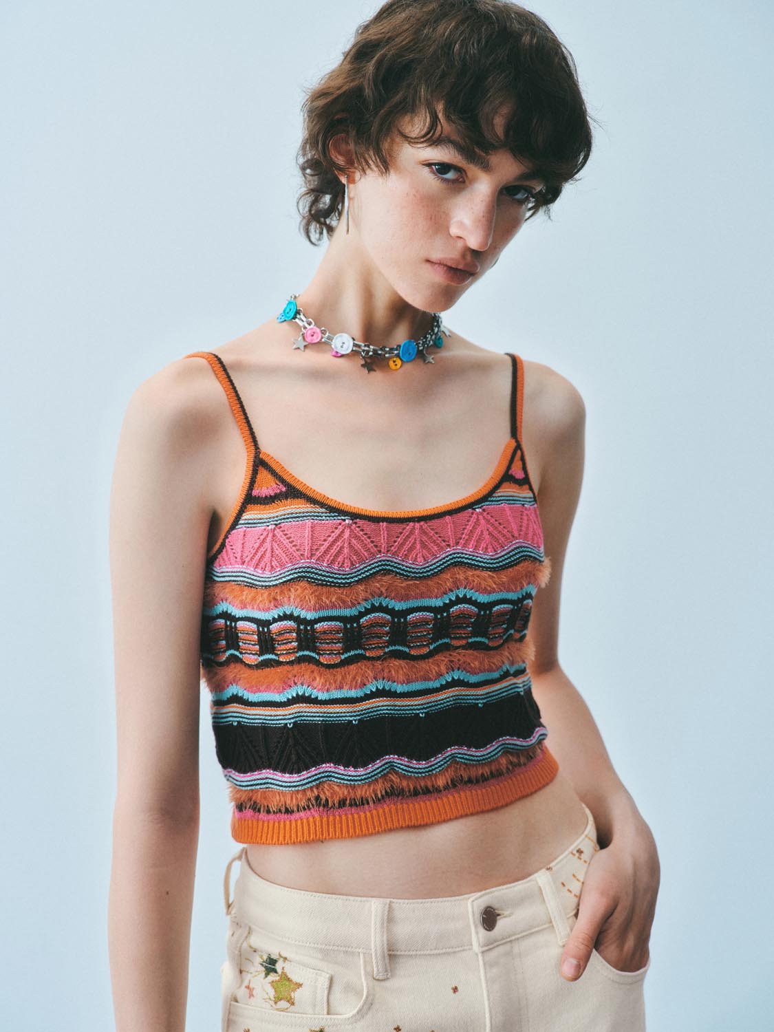 Knitted Cami Tops