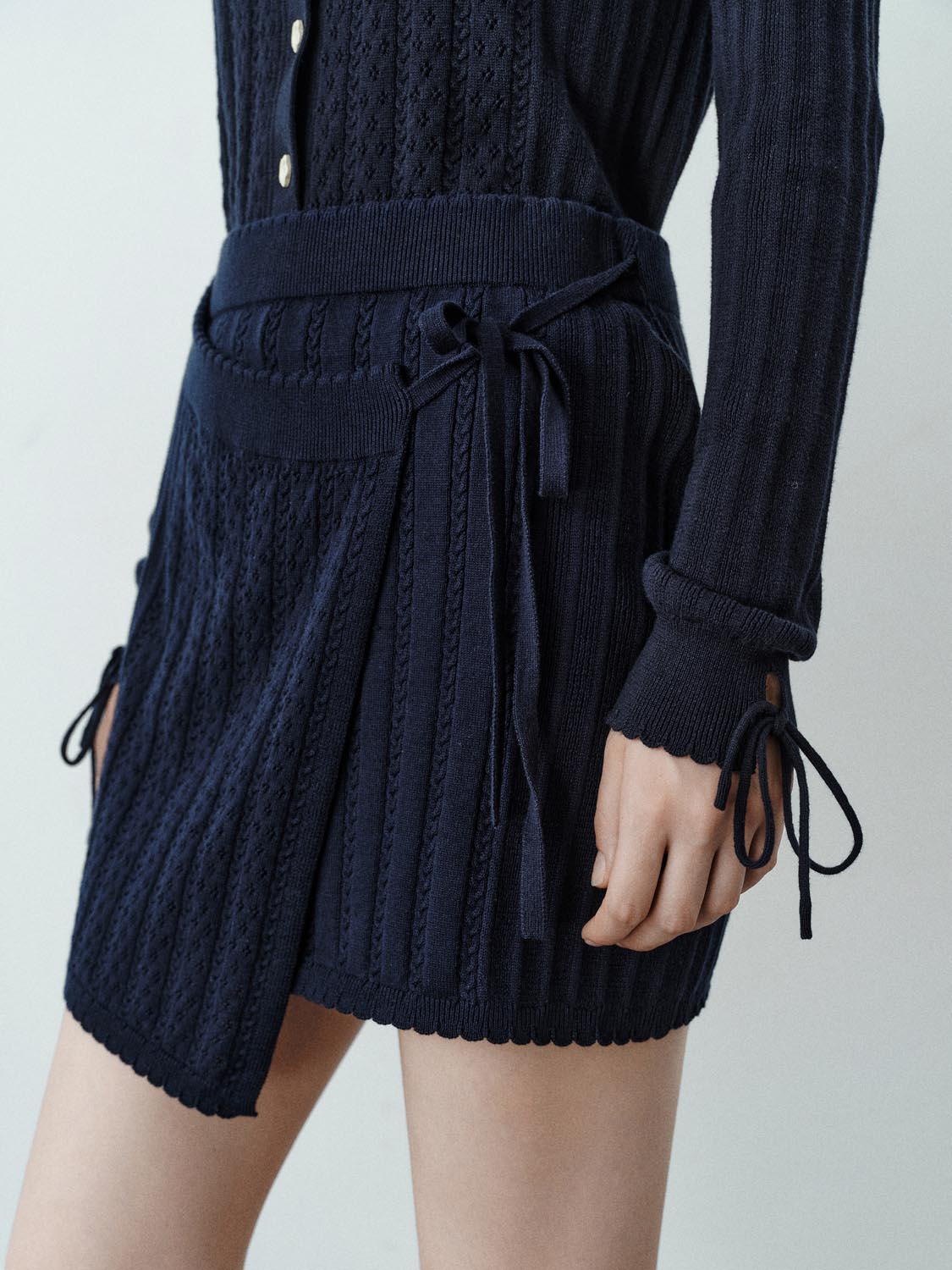 Knitted Mini Skirts