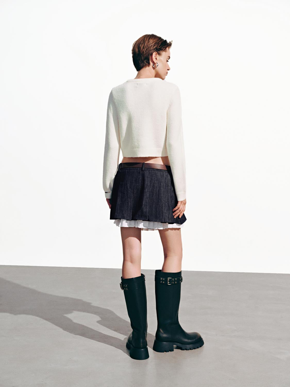 Floral Button Knitted Cardigans