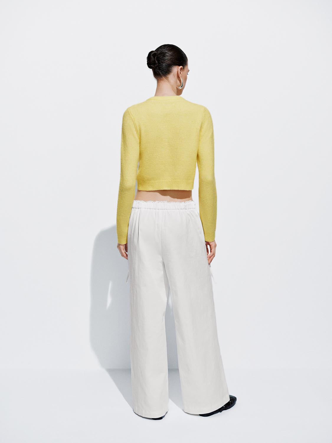 Floral Button Knitted Cardigans