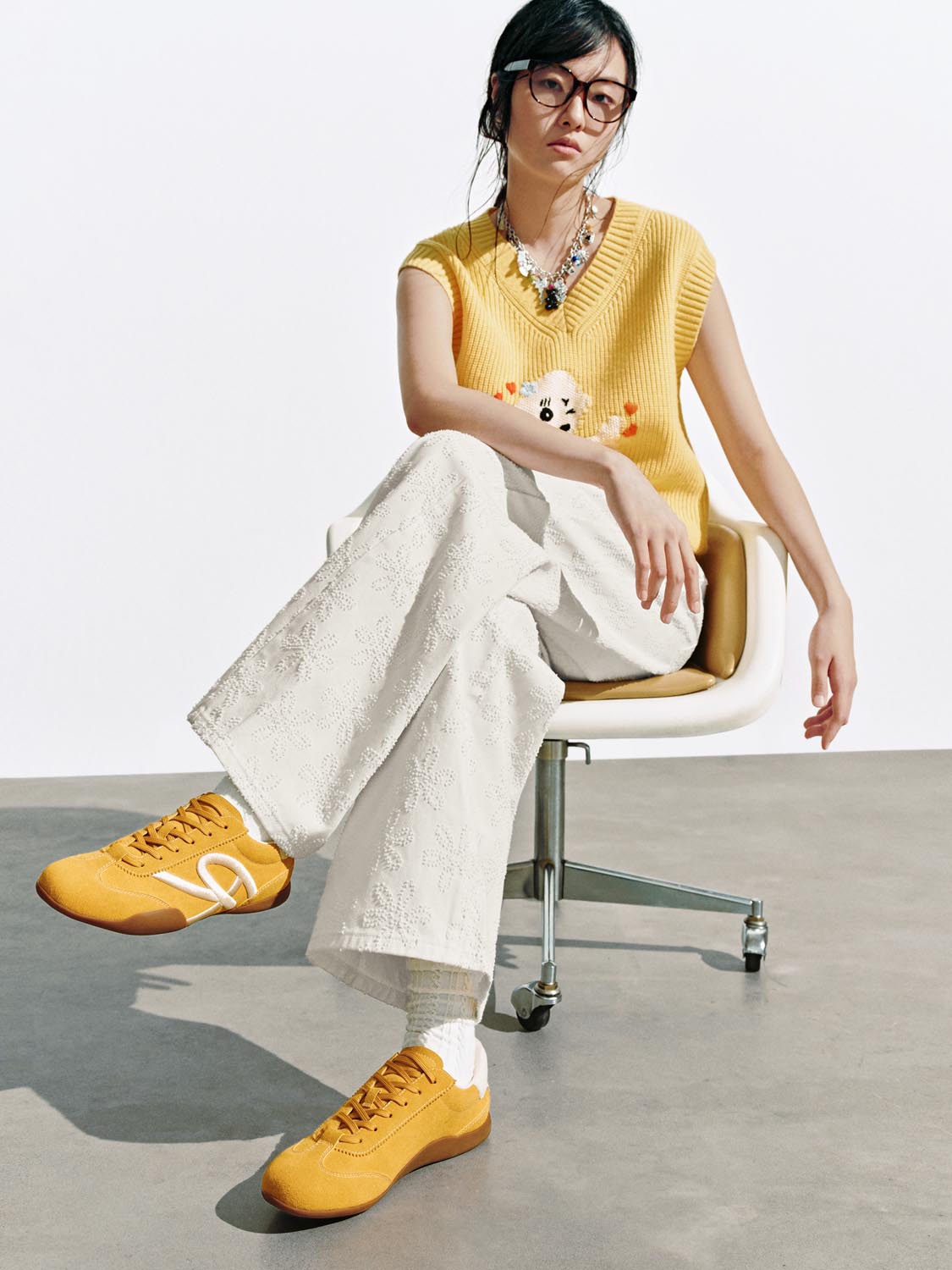 Doggy Cap Sleeve Knitted T-Shirts