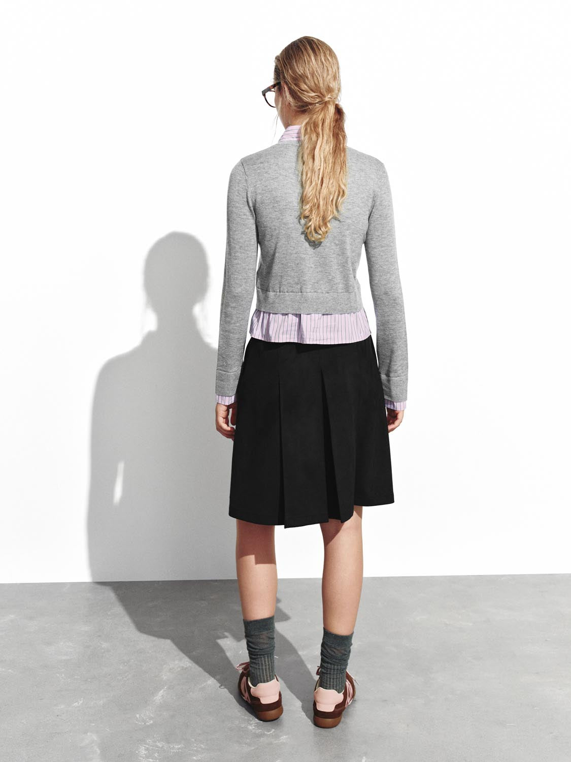 2 In 1 Long Sleeve Knitted T-Shirts