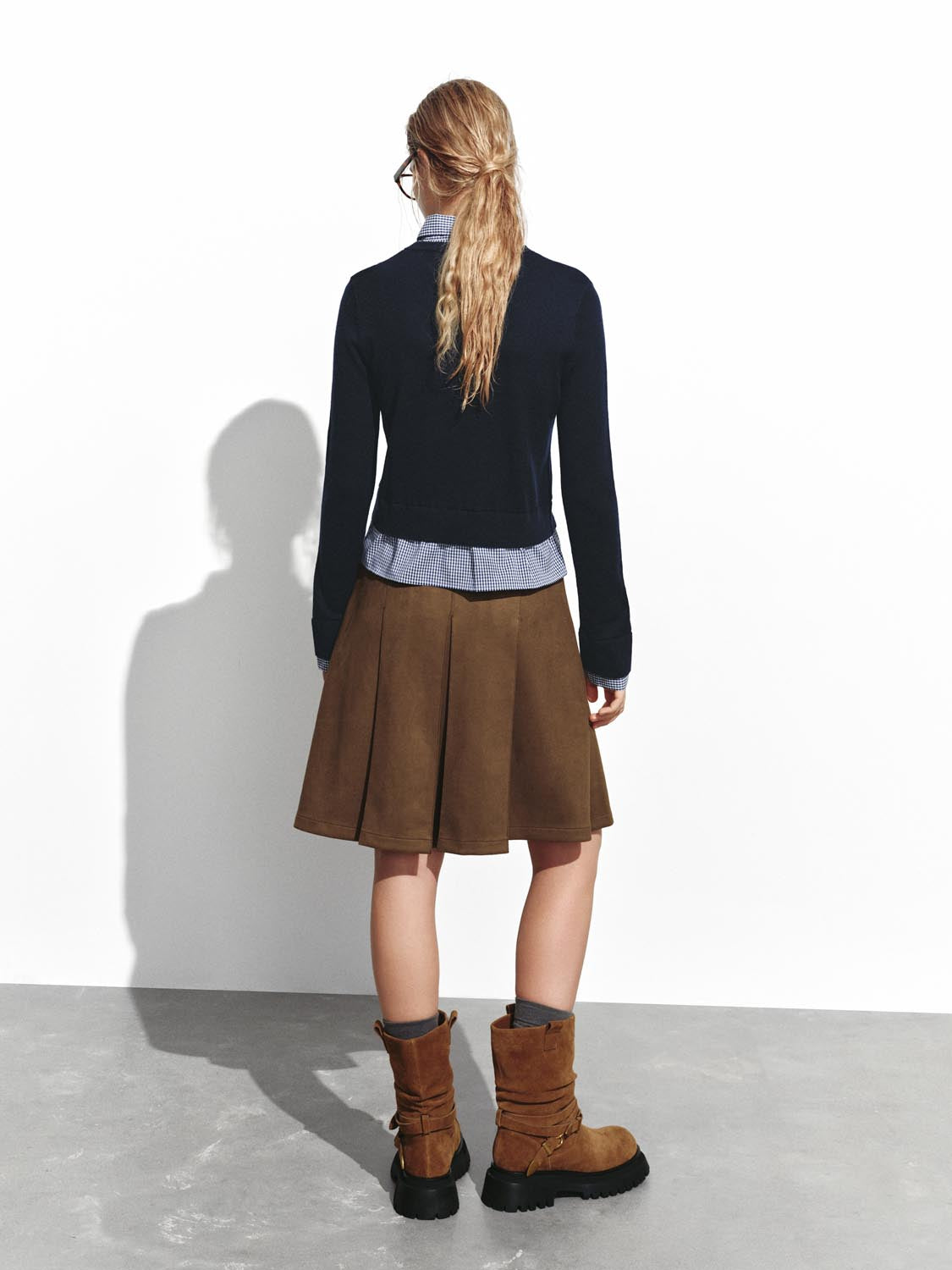 2 In 1 Long Sleeve Knitted T-Shirts