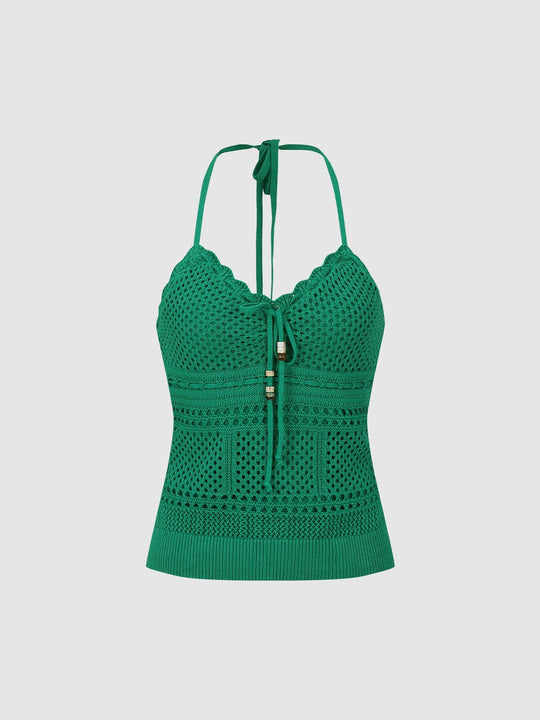 Strappy Knitted T-Shirts