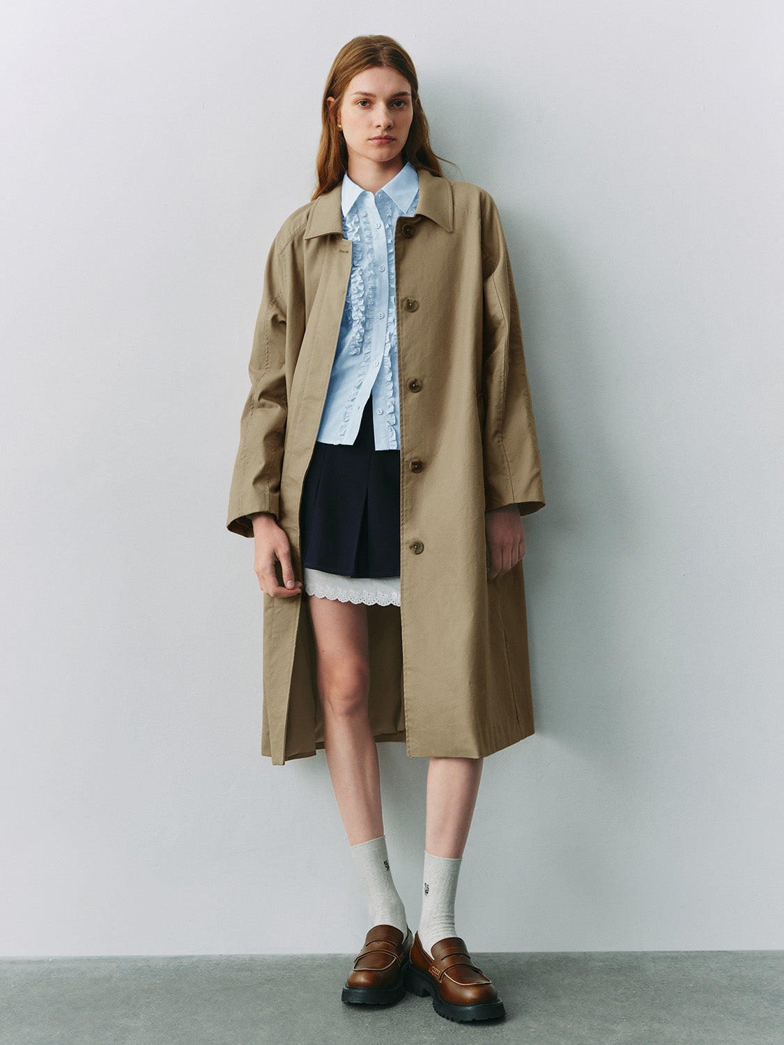 Loose Trench Coat