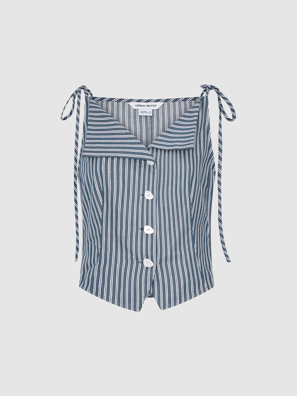 Striped Cami Sleeveless Shirts