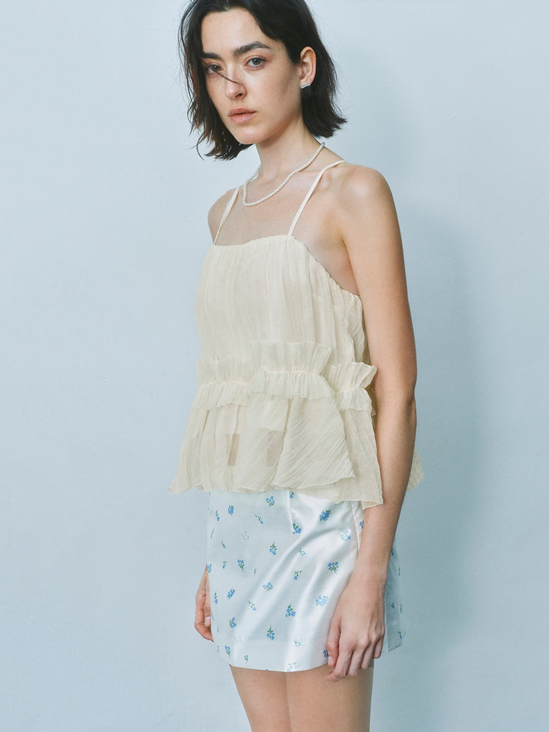 Mesh Cami Tops