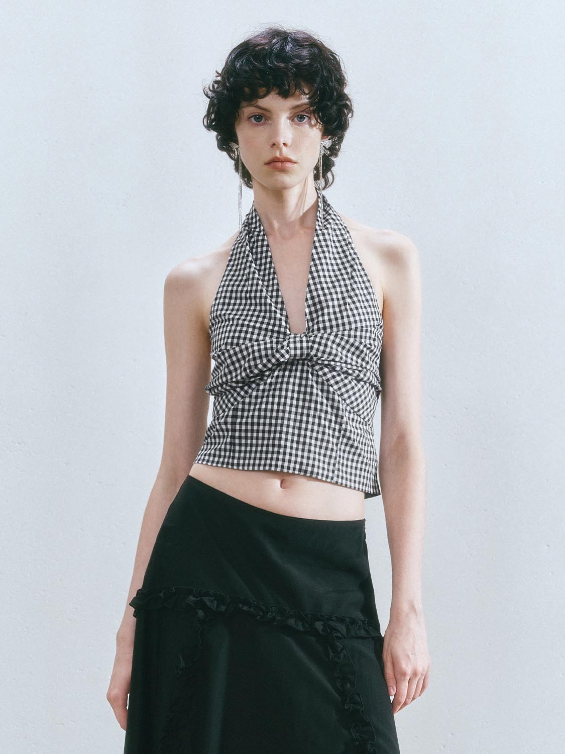Halter Neck Cami Tops