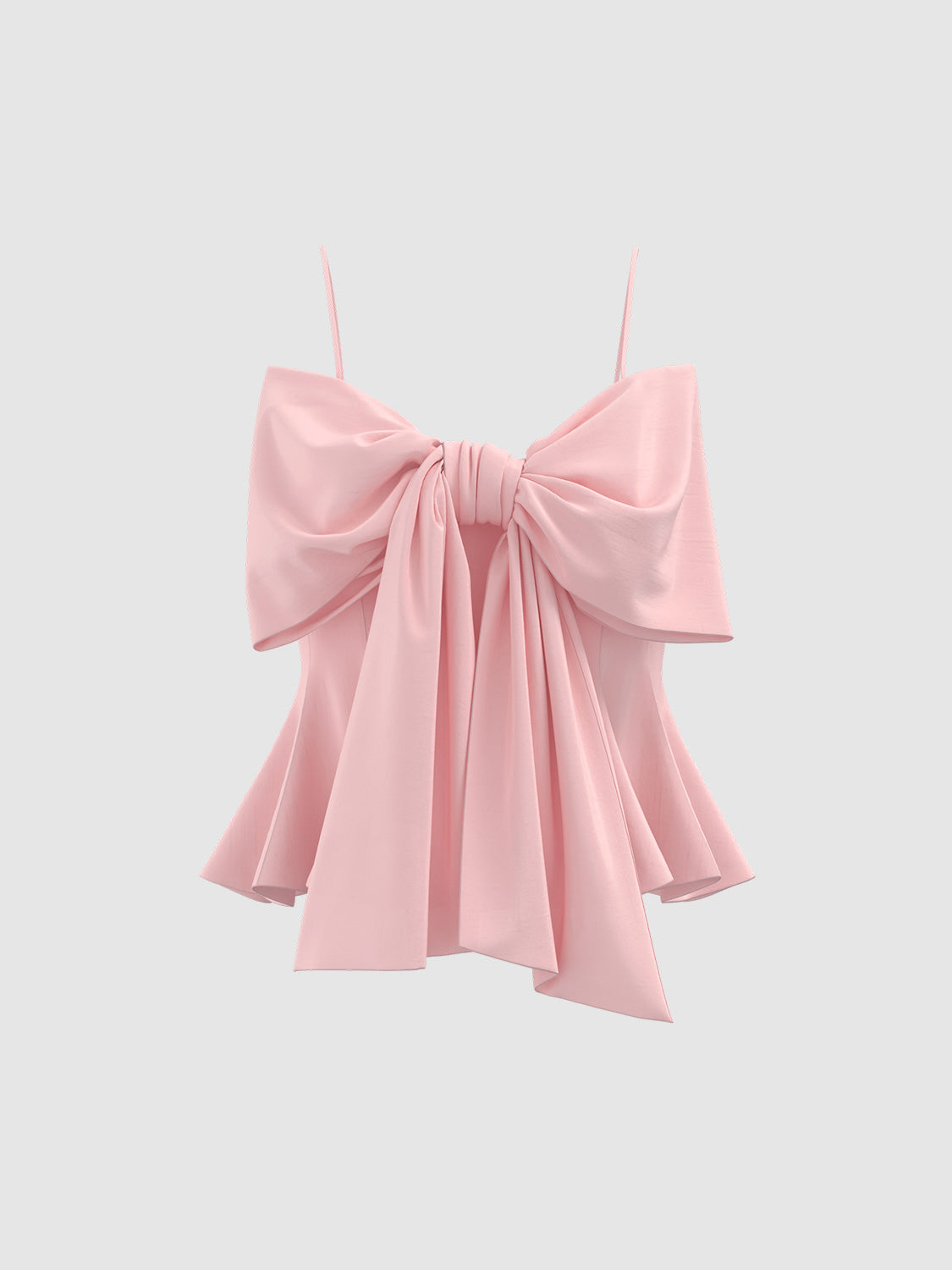 Bow Decor Cami Tops