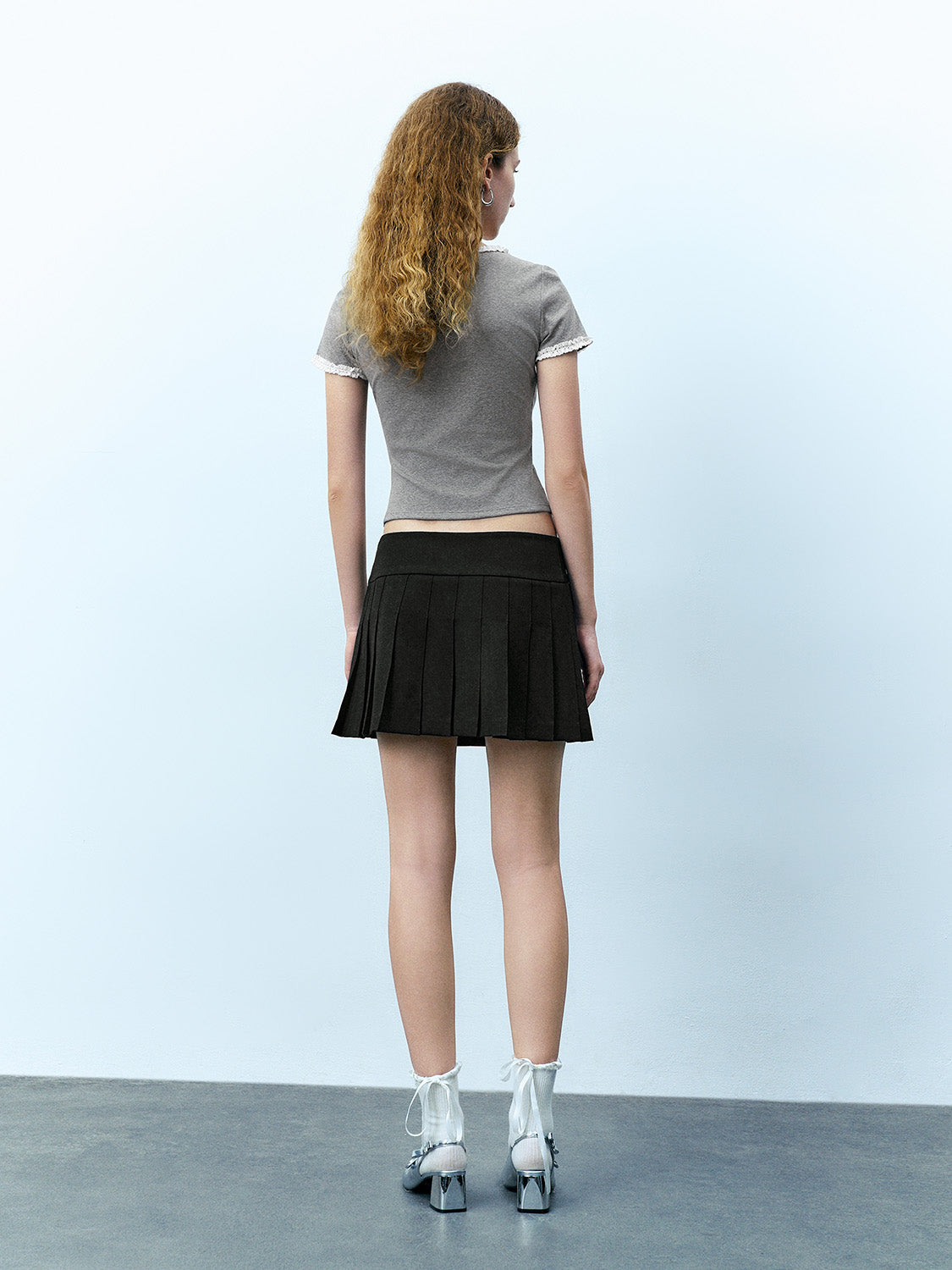 Crew Neck Skinny T-Shirt