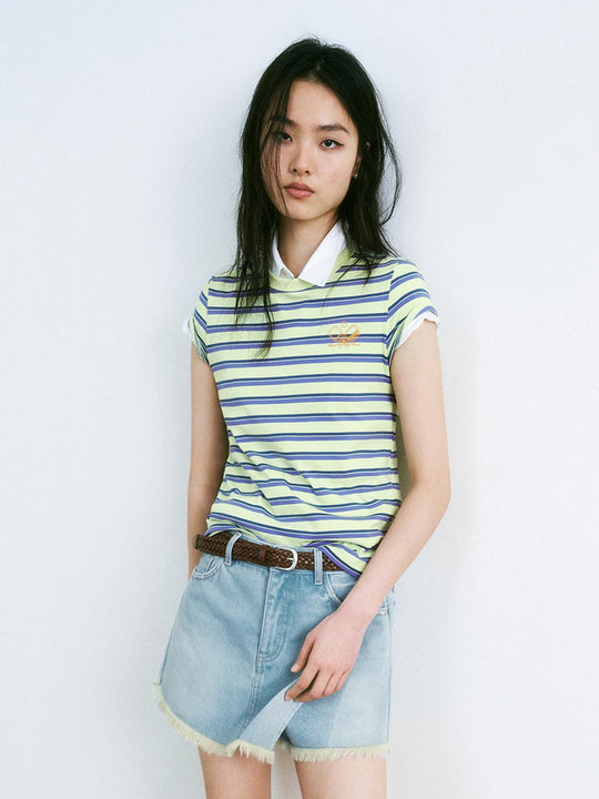 Striped Short Sleeve T-Shirts