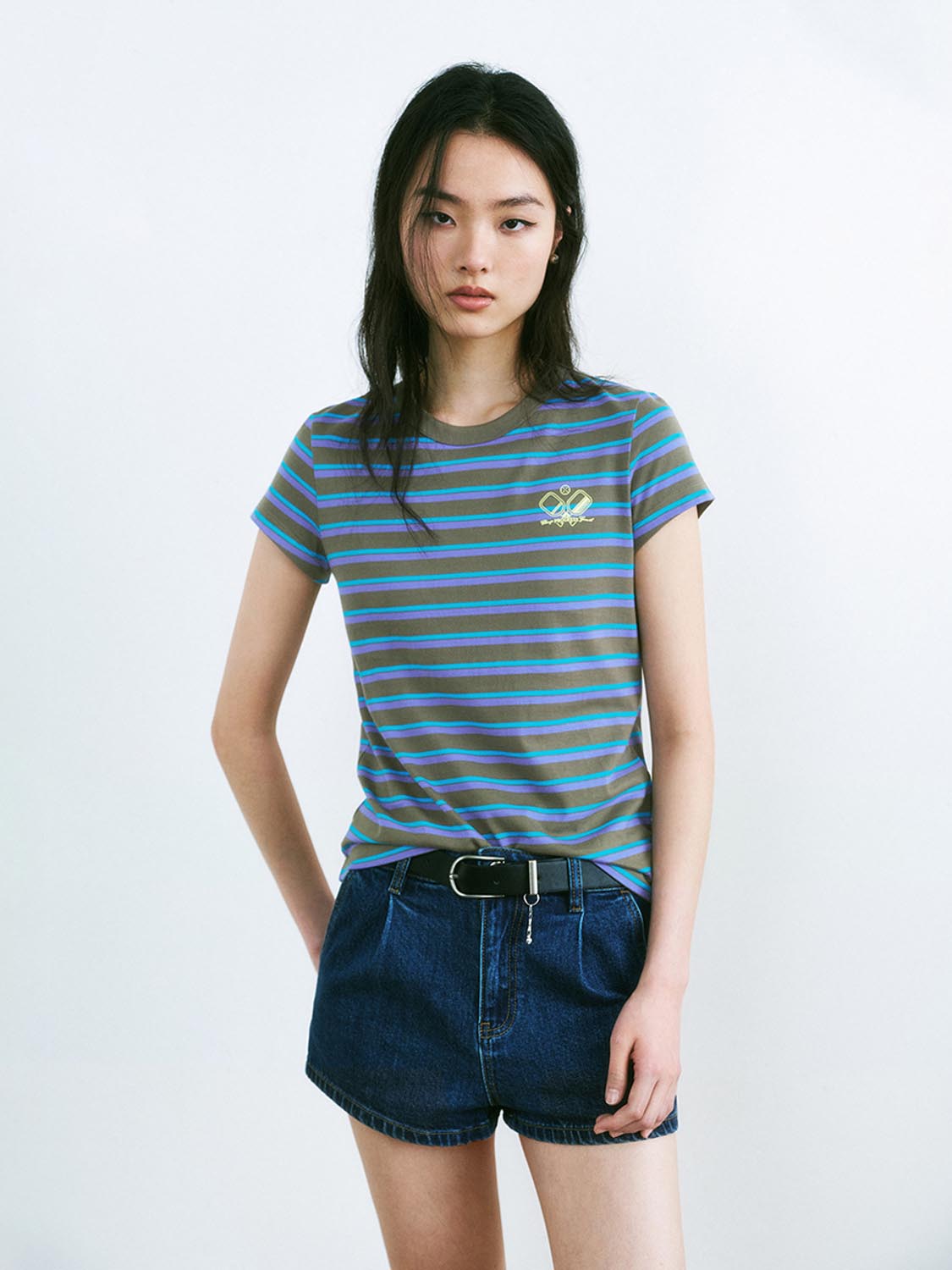 Striped Short Sleeve T-Shirts