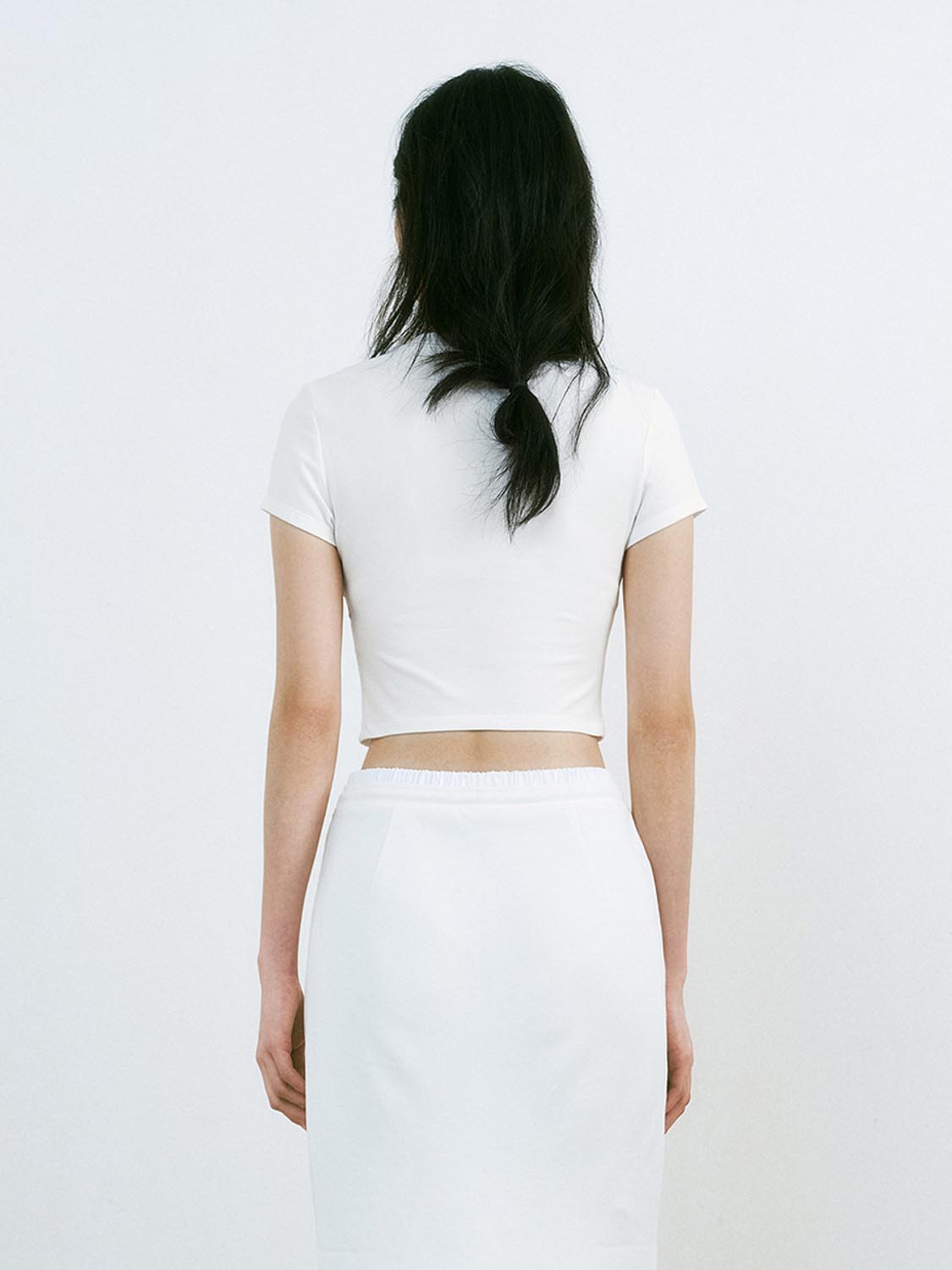 Cropped Short Sleeve T-Shirts