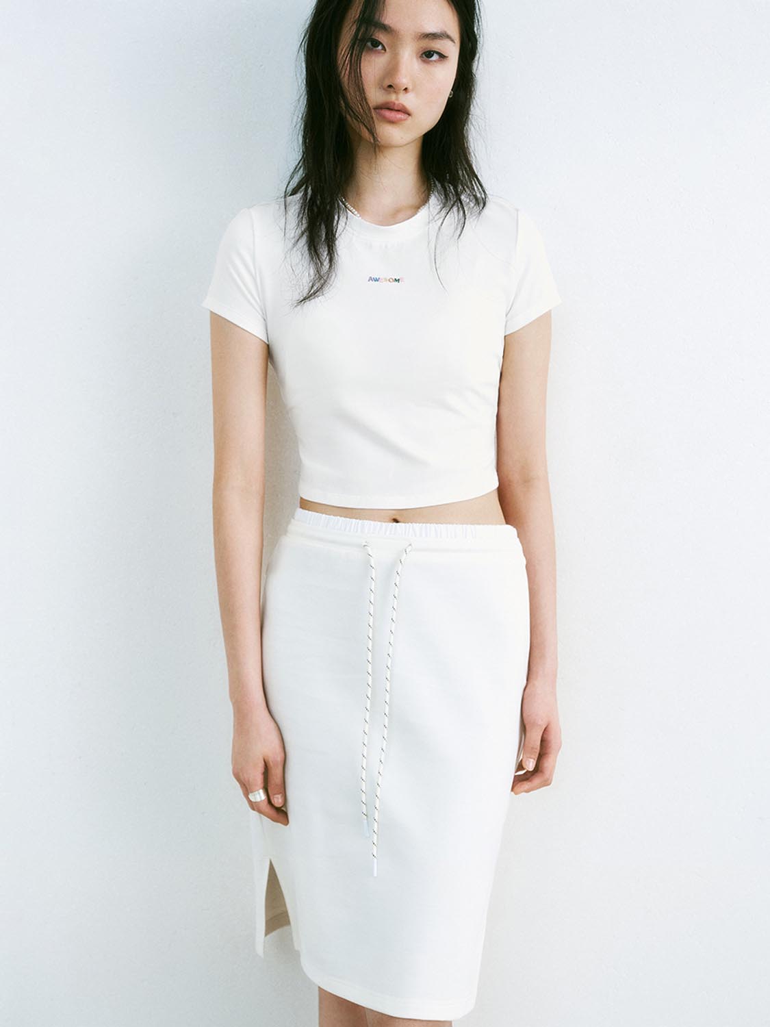 Cropped Short Sleeve T-Shirts