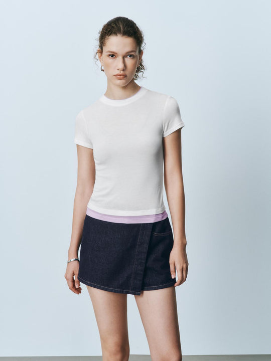 2 In 1 Short Sleeve T-Shirts