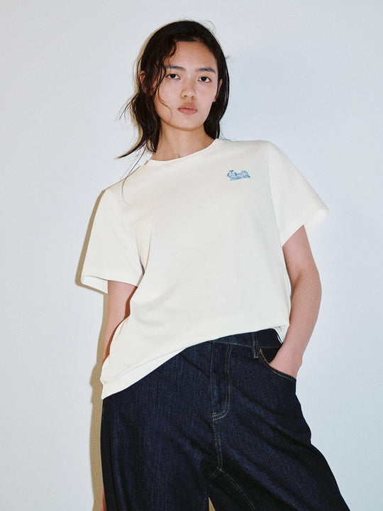 Cotton  Everyday Essential Slight Stretch T-Shirts