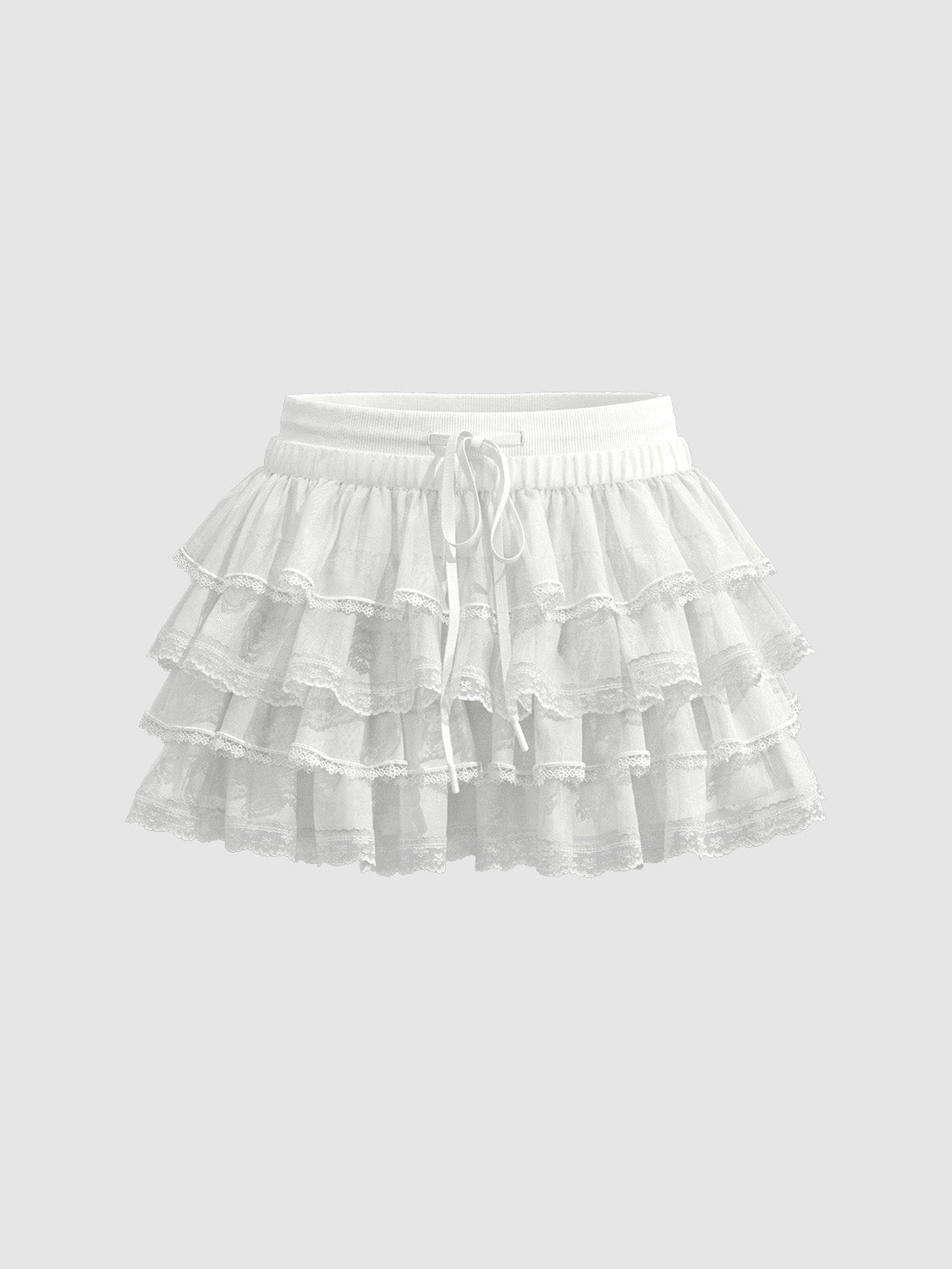 Ruffle Hem A-Line Skirts