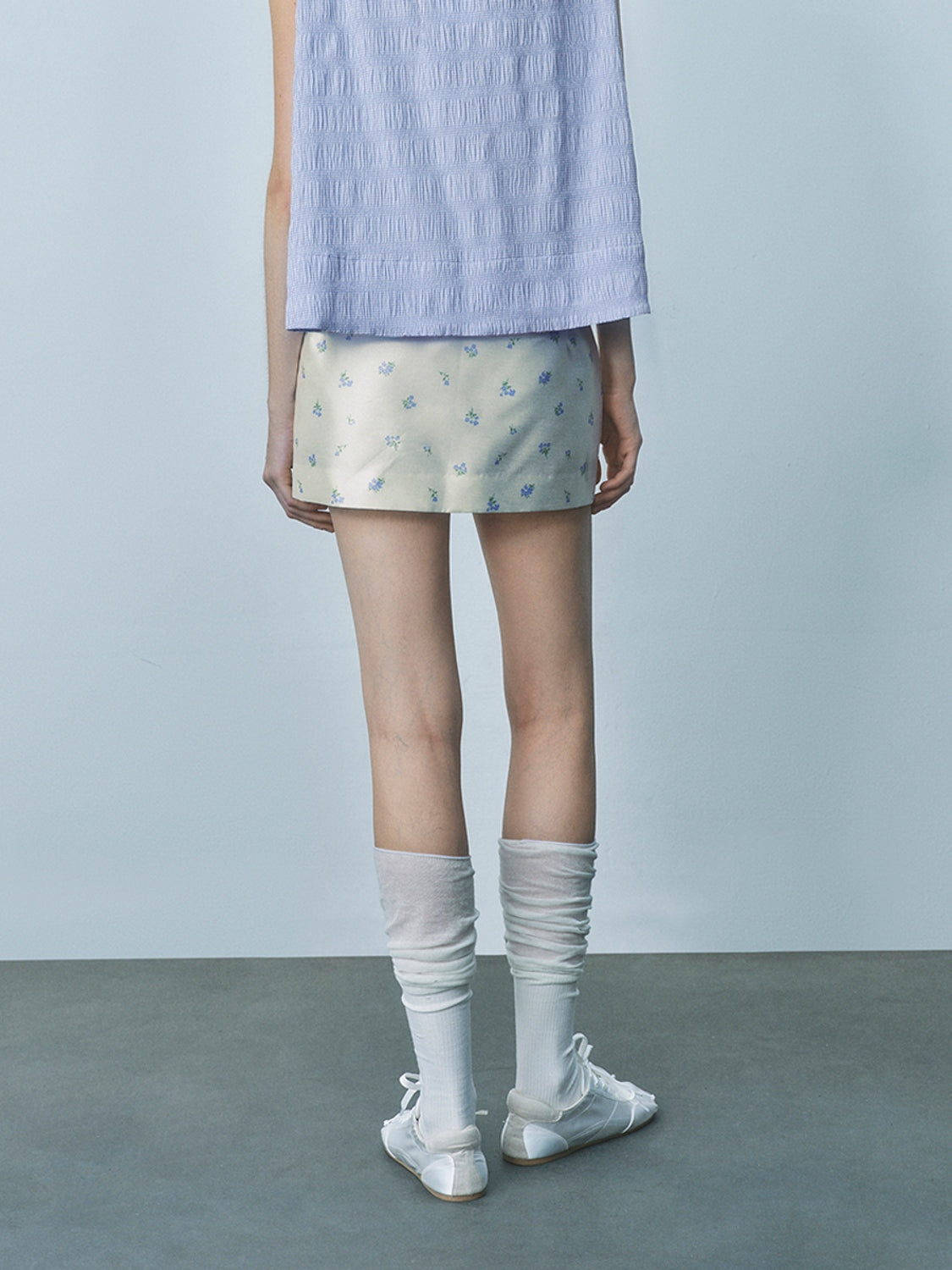 Floral Mini Skirts
