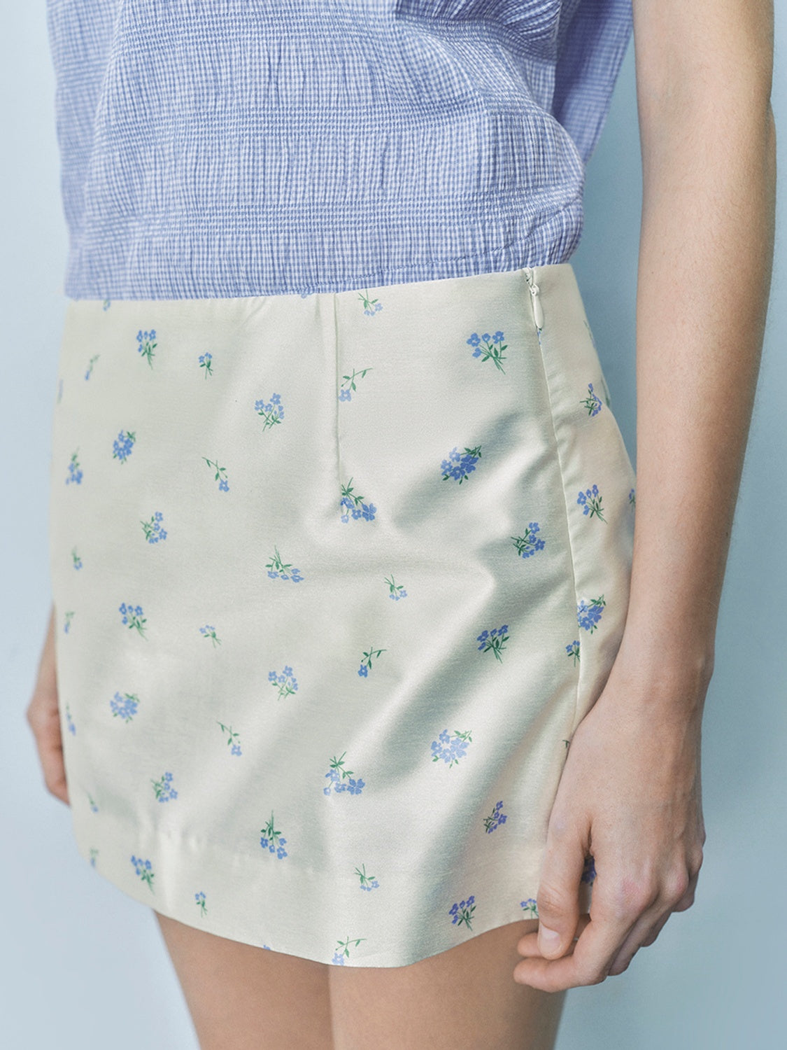 Floral Mini Skirts