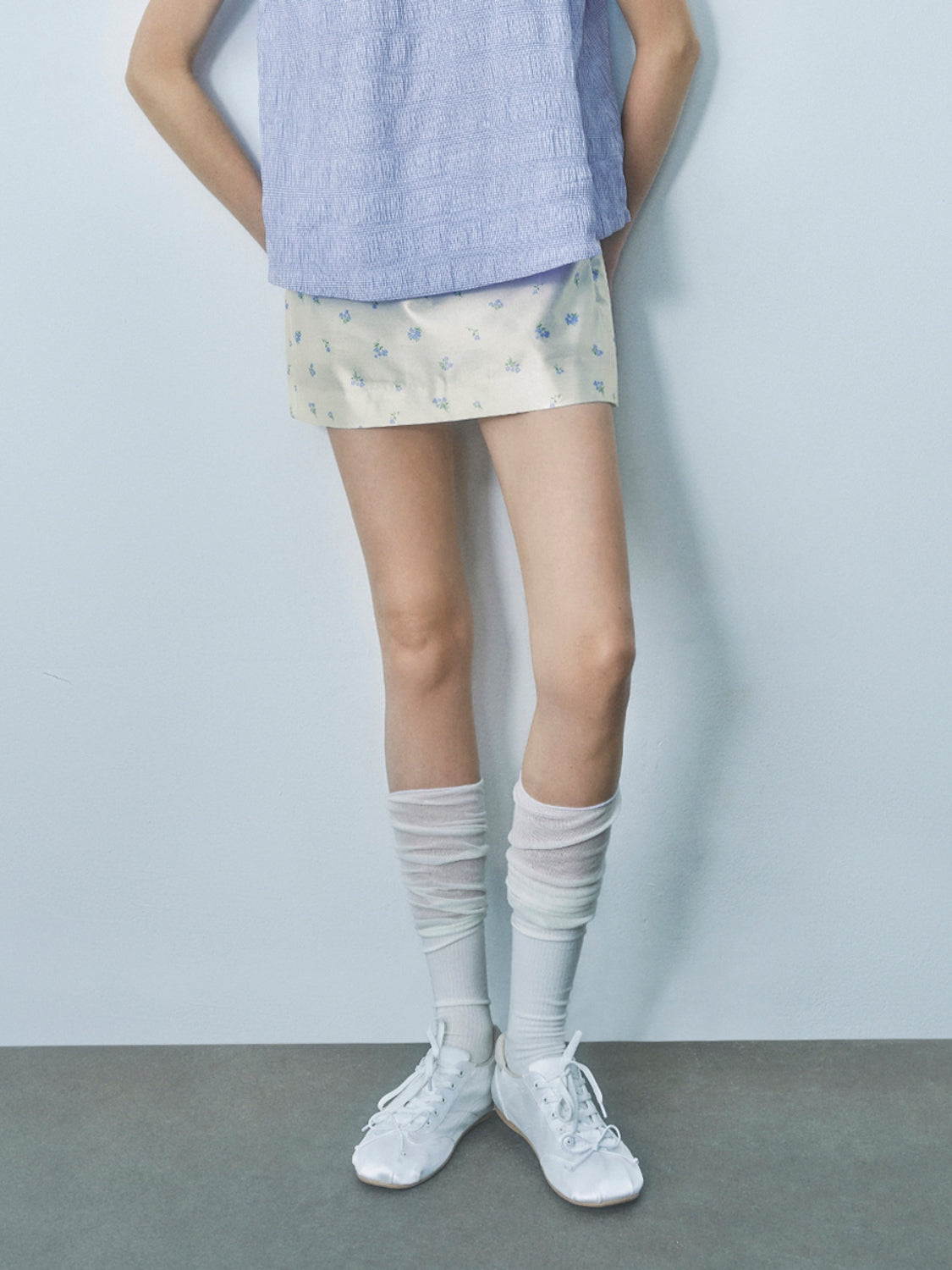 Floral Mini Skirts