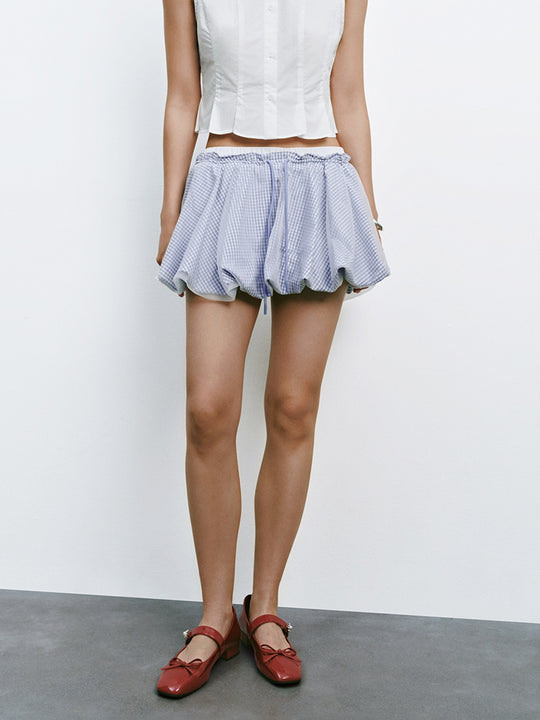 Striped A-Line Skirts