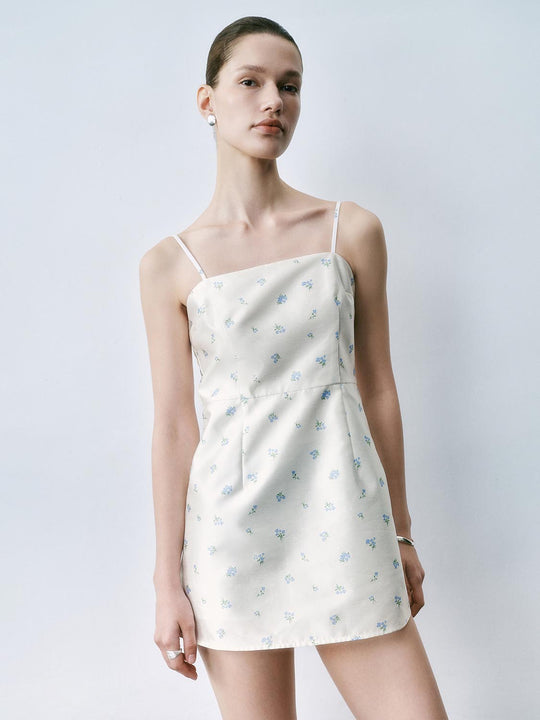 Floral Cami A-Line Dresses