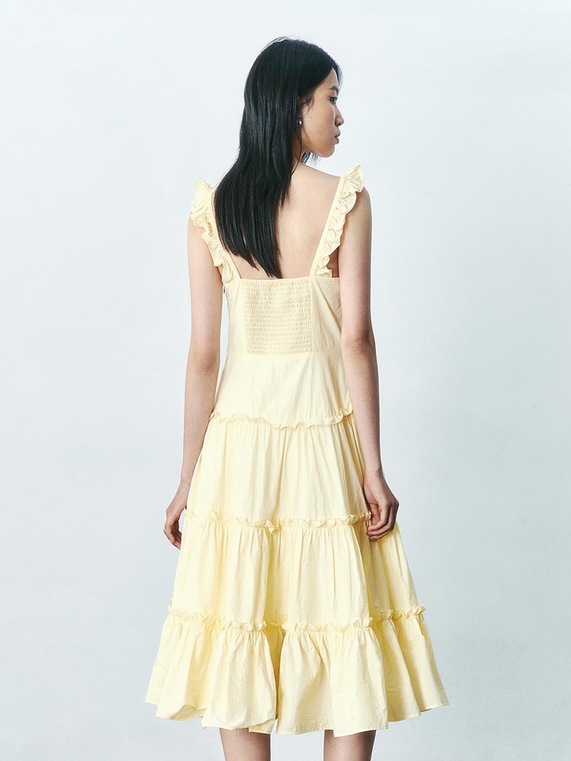 Tiered Cami A-Line Dresses