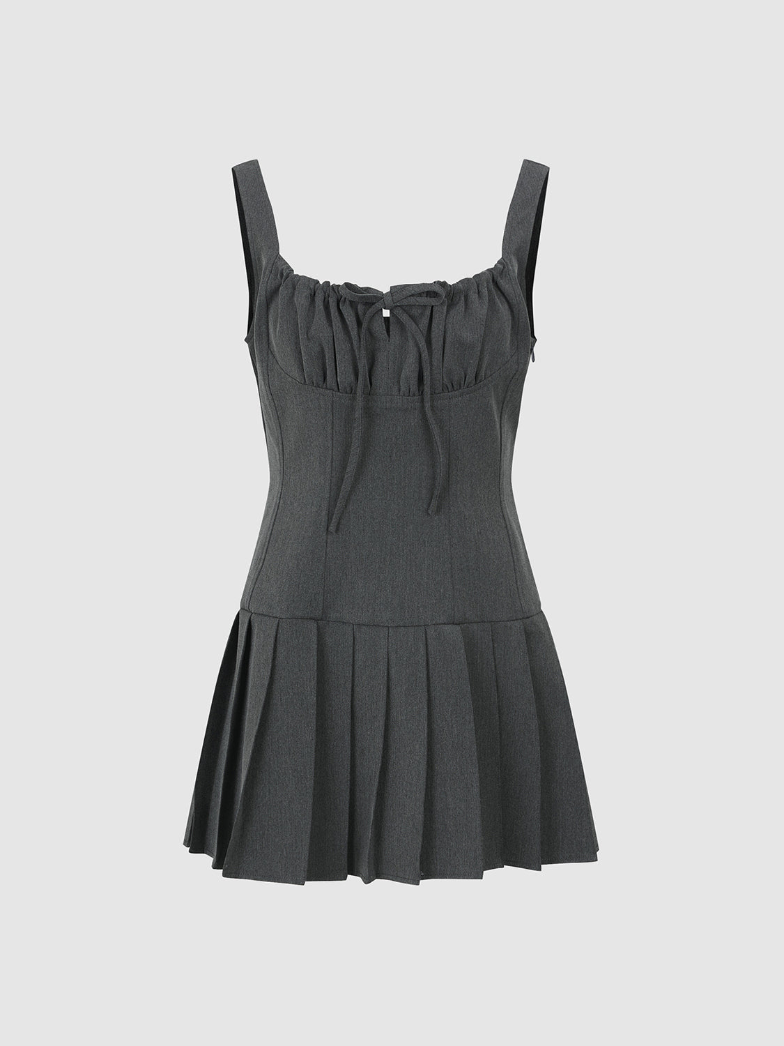 Pleated A-Line Dresses