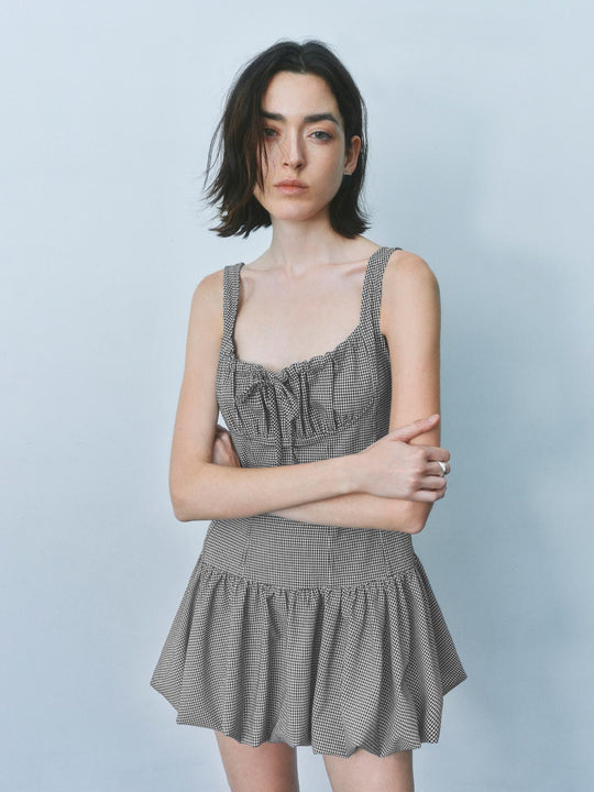 Wide Strap A-Line Dresses